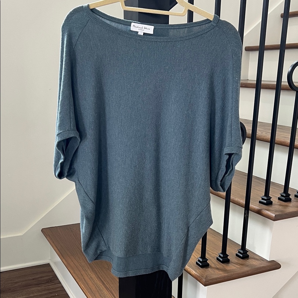 Michael Stars Blue Women's Sweatshirt